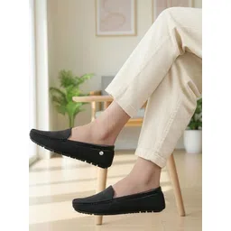 Carlton London Women Textured Driving Shoes-picture-40