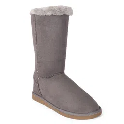 Carlton London Womens Ankle-High Cozy Winter Boot with Side Zipper-picture-14