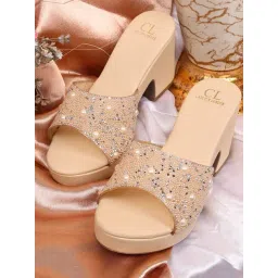 Carlton London Women's Beige Casual Sandals-picture-20