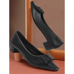 Carlton London Women's Black Casual Pumps-picture-35