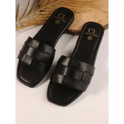 Carlton London Women's Black Casual Sandals-picture-35