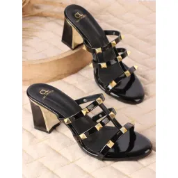 Carlton London Women's Black Casual Sandals-picture-33