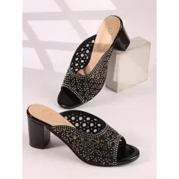 Carlton London Women's Black Casual Sandals-picture-40