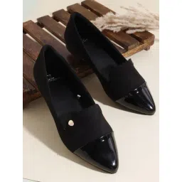 Carlton London Women's Black Loafers-picture-21