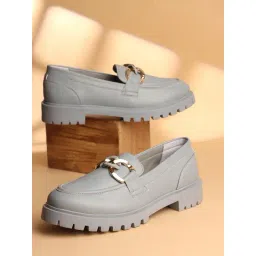 Carlton London Women's Blue Mocassins-picture-12