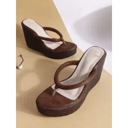 Carlton London Women's Brown Casual Sandals-picture-27