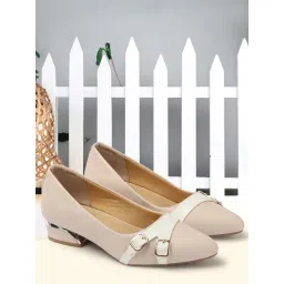 Carlton London Women's Cream Casual Pumps-picture-20