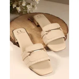 Carlton London Women's Cream Casual Sandals-picture-33