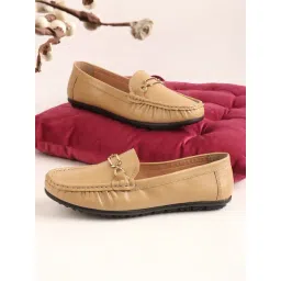 Carlton London Women's Khaki Mocassins-picture-13