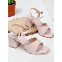 Carlton London Women's Lavender Ankle Strap Sandals-picture-32