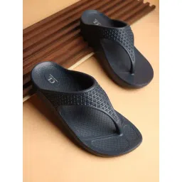 Carlton London Women's Navy Blue Flip-Flop-picture-30