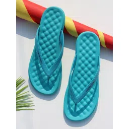 Carlton London Women's Sea Green Flip Flops-picture-39