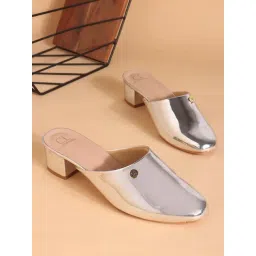 Carlton London Women's Silver Mules-picture-38