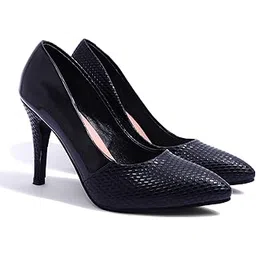 carlton london Women's Textured Pointed Toe Stiletto Pump-picture-41