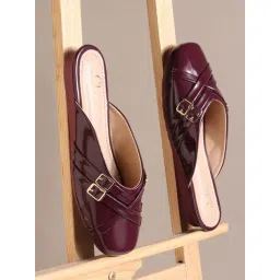 Carlton London Women's Wine Mules-picture-19