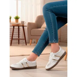 Carlton London sports Women Textured Sneakers-picture-21