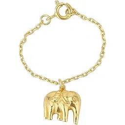 carlton london Women's Gold Brass Gold Crystals Solid Smart Casual Watch Charms image 1