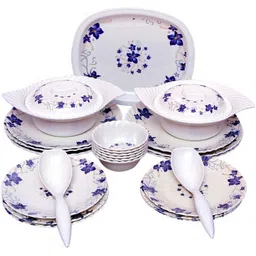 carnival Melamin Smart Round(505)Beautyful Dinner Set/Lunch&Dining Set 32 Pcs of Melamine Dinner Set-picture-25