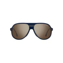 carrera accessories CARRERA Men UV Protected Polarized Full Rim Brown Lens Aviator Sunglasses - 208035PJP59T4 (59)-picture-26