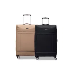 CARRIALL Black & Beige Large Combo Set of 2 Luggage-picture-30