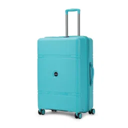 Carriall Drift Blue Textured Large Checked Hard Sided Luggage-picture-21