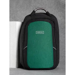 CARRIALL Unisex Green & Black Columbus Anti Theft Backpack with Bluetooth Functionality-picture-22
