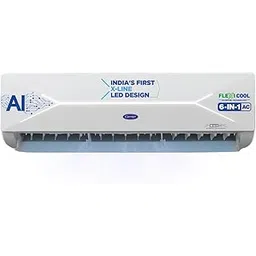 Carrier 1.5 Ton 3 Star X-Line LED Flexicool Inverter Split AC (Copper,Smart Energy Display, Convertible 6-in-1,Dual Filtration with HD & PM 2.5 Filter, XCEL LUMO EXI, CAI18CL3R34F0,White)-image-22