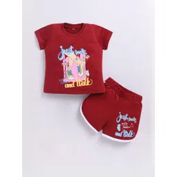 carrydreams Girls Maroon Clothing Set-picture-35
