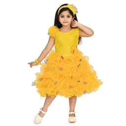 carrydreams Girls Net Fit & Flare Dress-picture-44