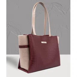 carrylux Women Maroon, Beige Shoulder Bag-picture-26