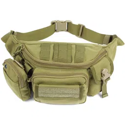 CarryTrip Unisex Tactical Waist Bag Adjustable Chest Pouch Military Fanny Pack for Camping Waist Bag-picture-12