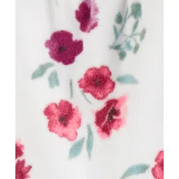 Carter's 3-Piece Floral Hooded Vest Set- Pink image 4