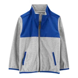 Carter's Zip-Up Warm Fleece Jacket - Grey-picture-15