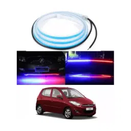 Cartronics 120cm Police strip Type Led  Red Blue  For HYUNDAI Grand i10-picture-46