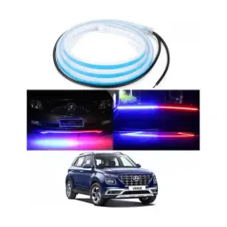 Cartronics 120cm Police strip Type Led  Red Blue  For HYUNDAI Venue-picture-32