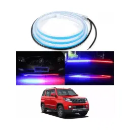 Cartronics 120cm Police strip Type Led  Red Blue  For MAHINDRA TUV 300-picture-21