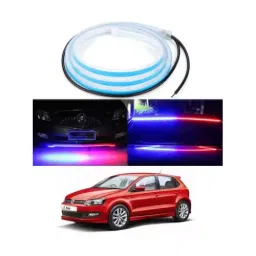 Cartronics 120cm Police strip Type Led  Red Blue  For VOLKSWAGEN Polo GT-picture-29