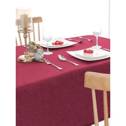 CASA-NEST Red Jute 4 Seater Table Cover-picture-41