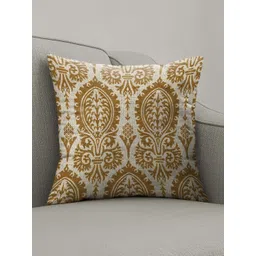 CASABLEU Brown & Beige 2 Pieces Ethnic Motifs Square Cushion Covers-picture-27