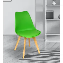 casacraft from pepperfry Hannah Cafe Chair in Green Colour-picture-15