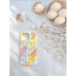 CASE CREATION 3D Smiley Rainbow Floral Printed Impact Resistant iPhone 14 Plus Back Case-picture-33