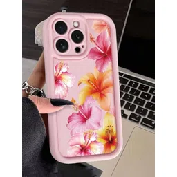 CASE CREATION Floral Printed iPhone 14 Plus Back Case Mobile Accessories-picture-25