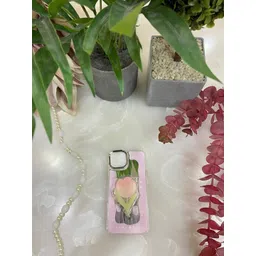 CASE CREATION Floral Printed iPhone 14 Pro Back Case Mobile Accessories-picture-18