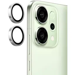 CASELIA Back Camera Lens Ring Guard Protector for 9H Tempered Glass Camera Lens Protector for Oppo Reno 14 Pro 5G with Metal Ring-picture-15