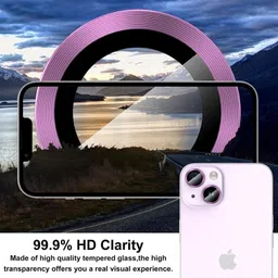 Caseline Back Camera Lens Ring Guard Protector for Motorola Moto Edge 50 Fusion 5G, Motorola Moto G96 5G, MMotorola Moto G85 5G image 5