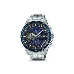 Casio EDifice EFR-556DB-2AVUDF Blue Analog Dial Silver Stainless Steel Band Men's Watch EX362-picture-11