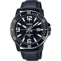 Casio Enticer Men Analog Black Dial Men MTP-VD01BL-1BVUDF (A1981)-picture-11