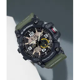 casio G-Shock GG-1000-1A3DR Black Dial Green Resin Strap Analog-Digital Watch - For Men G662-picture-38