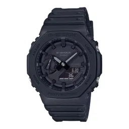 CASIO G-SHOCK Men Black Analog-Digital Dial Black Resin Strap Watch GA-2100-1A1-picture-23