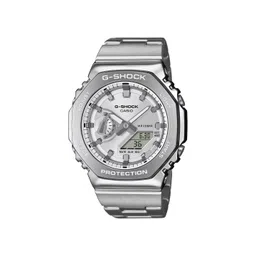 CASIO Men Dial & Stainless Steel Cuff Straps Analogue and Digital Chronograph Watch G1612-picture-23